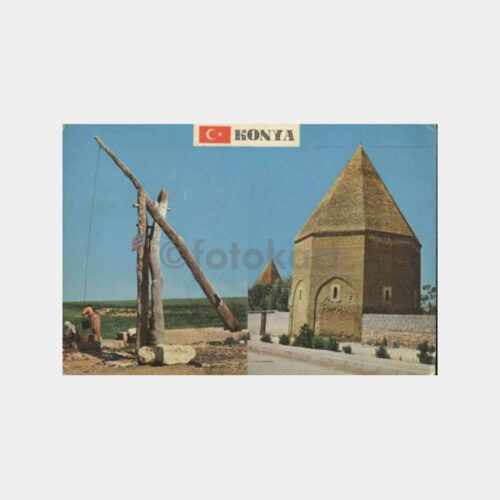 1971 Konya Damgalı Kartpostal