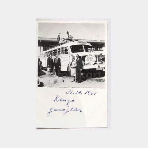 1965 Konya 22 Adet Albüm Fotoğrafları