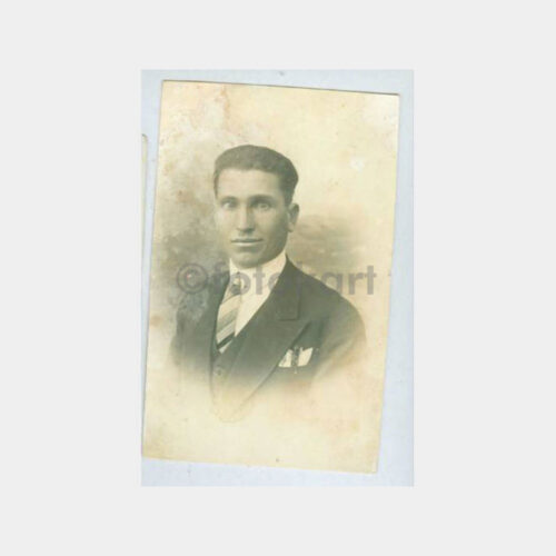 1930 Foto İbrahim - Bay Portre Fotoğraf