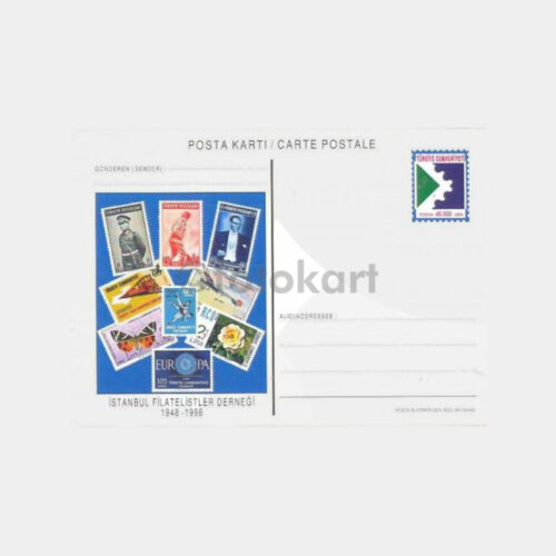 İstanbul Filatelistler Derneği 50. Yıl Posta Kart