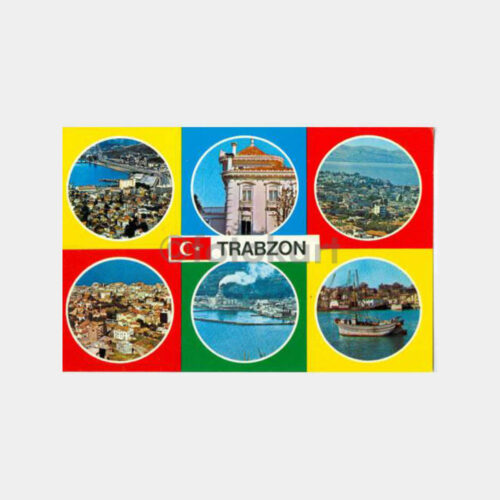 Trabzon Muhtelif Görünüş Kartpostal