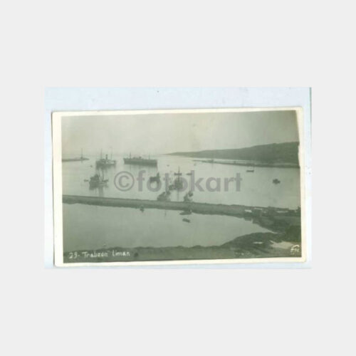 1930 Trabzon Limanı Görünüş Fotoğraf
