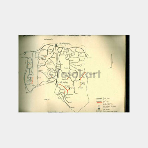 1968 YSE-Trabzon Köy Yolları Planlaması - Görsel 2