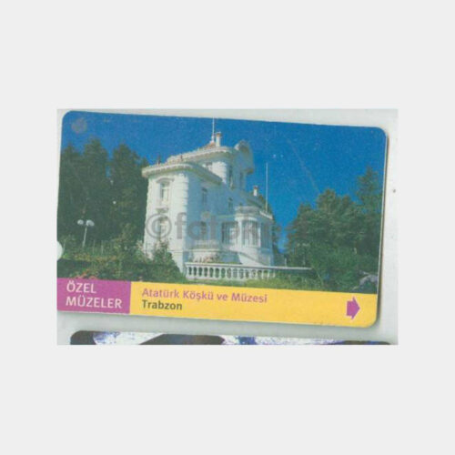 2002 Türk Telekom Trabzon Ata Köşkü Telefon Kartı