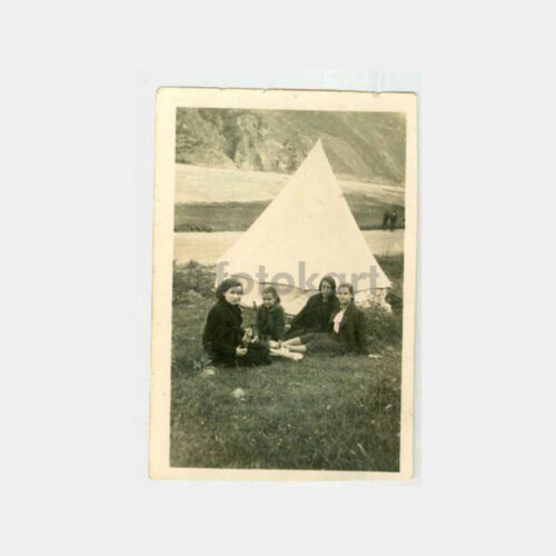 1939 Trabzon Değirmendere Sel Çadırı Fotoğraf