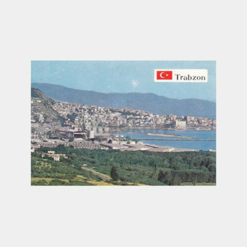 1980 Trabzon Liman Görünüş Kartpostal