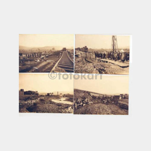 Tren Köprüsü Yapımı 4 Adet Fotoğraf