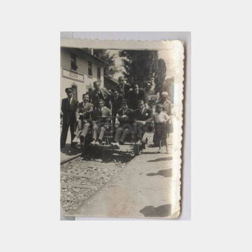 1950 Bozöyük Tren İstasyonu Ray Kontrol Fotoğraf