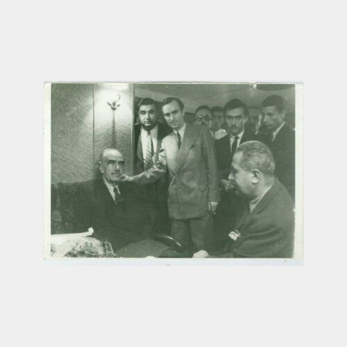 1946 Mareşal Fevzi Çakmak - Trende Arşiv Fotoğraf