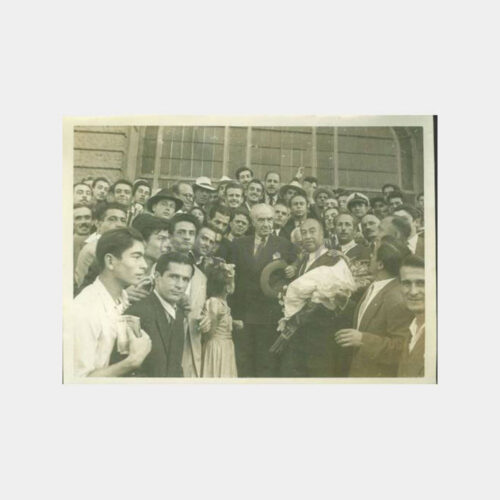 1946 Mareşal Fevzi Çakmak - Trende Arşiv Fotoğraf