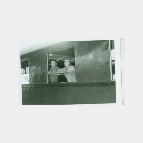 1960 Tren Penceresinden Görünüş Fotoğraf