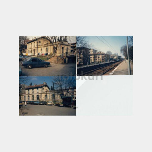 1989 Feneryolu Tren İstasyonu 3 Adet Fotoğraf