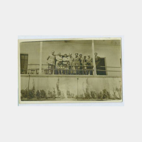1947 İmralı Adasında Subay Ailesi Fotoğraf