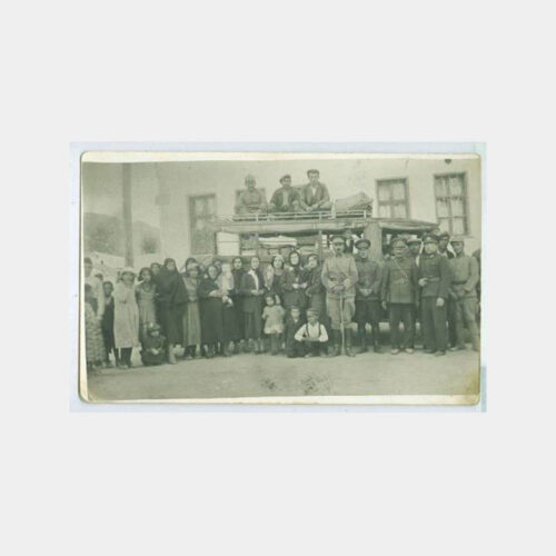 1930 Subay Ailesi Yolculuk Konulu Fotoğraf