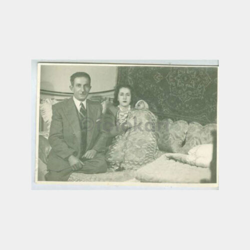 1933 Aile ve Bebeği ile Görünüşü Fotoğraf