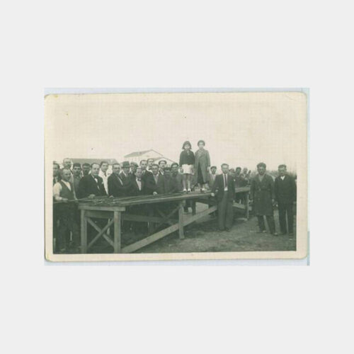 1930 Anadolu Temel Atma Töreni Görünüş Fotoğraf