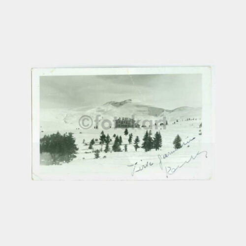 1940 Anadolu Kasaba Görünüş Fotokart