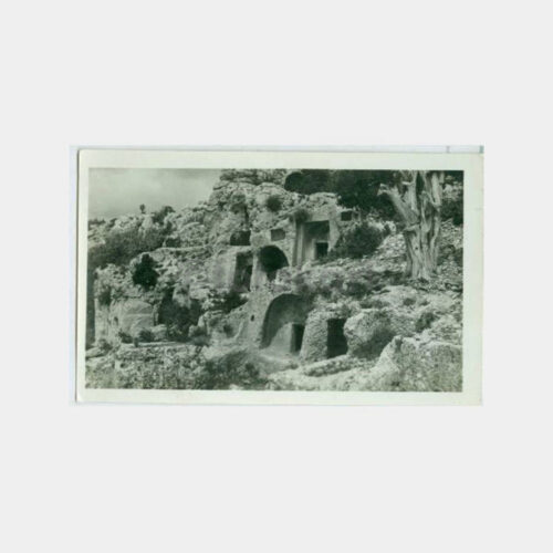 1940 Anadolu Kaya Mağaraları Fotoğraf
