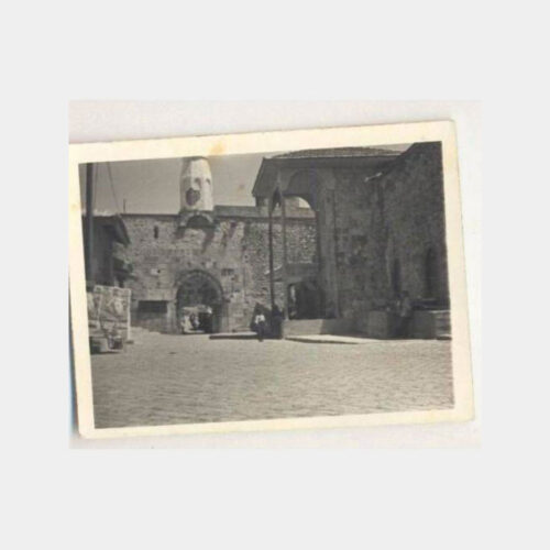 Anadolu Kasaba Kapısı Tarihi Bina Fotoğraf