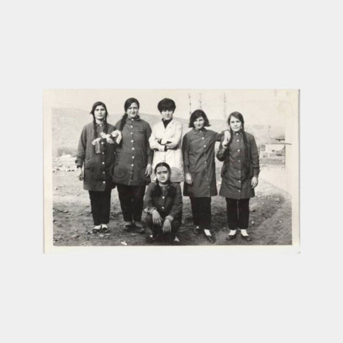 Anadolu Uzun Saçlı Öğrenci Kızlar Fotoğraf