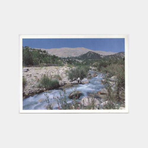 1986 Anadolu Erozyon Konulu Kartpostal