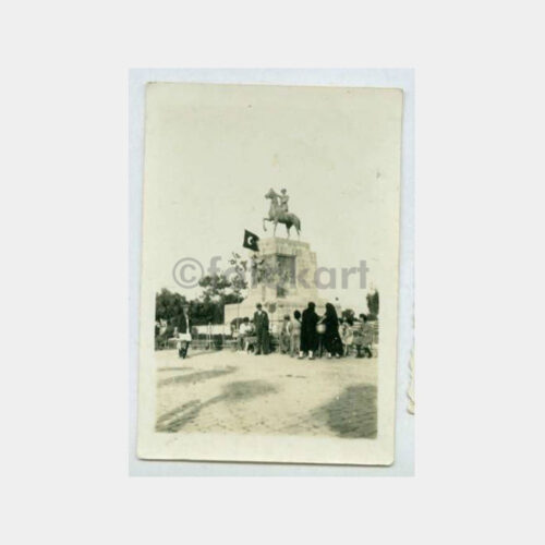 1936 İzmir -Ata Heykeli- Konulu Albüm Fotoğraf