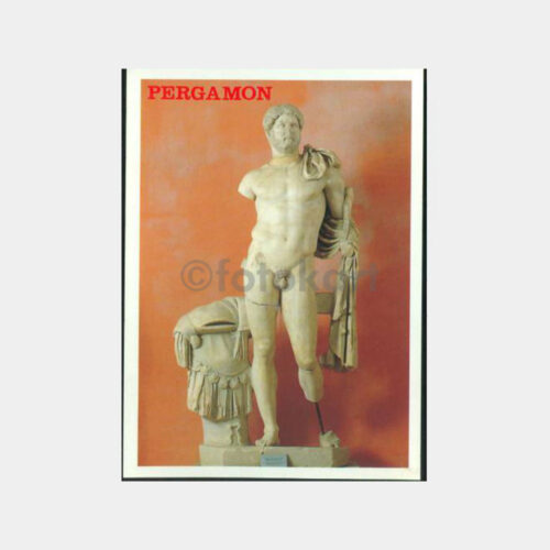 1990 Bergama Hadrianus Heykeli Kartpostal