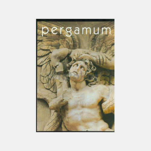 1990 Bergama Mermer Rölyef Heykeli Kartpostal