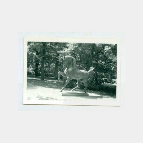 1940 Sabancı Köşkü At Heykeli Fotoğraf