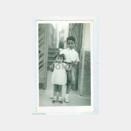 1940 İzmir Karşıyaka Çocuklar Fotoğraf