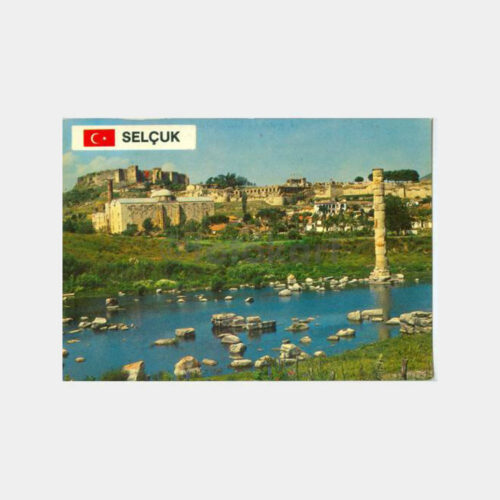 1980 İzmir Selçuk Artemis Görünüş Kartpostal