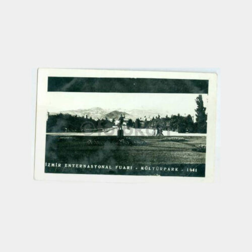 1941 İzmir Fuarı Görünüş -Foto Cemal- Fotokart