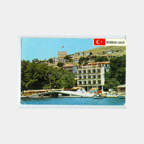 1968 Marmara Adası Görünüş Kartpostal