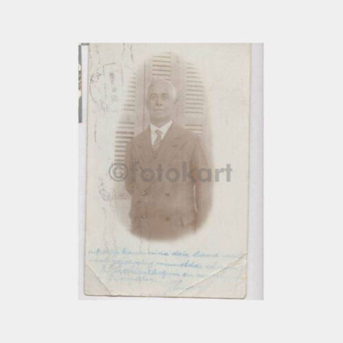 1931 Mısır Damgalı Beyefendi Fotoğraf