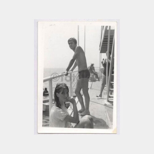 1954 Moda İskelesi Gençler Fotoğraf