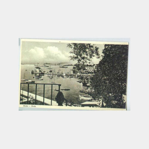 Moda İskelesi Görünüş Reprodüksiyon Kartpostal
