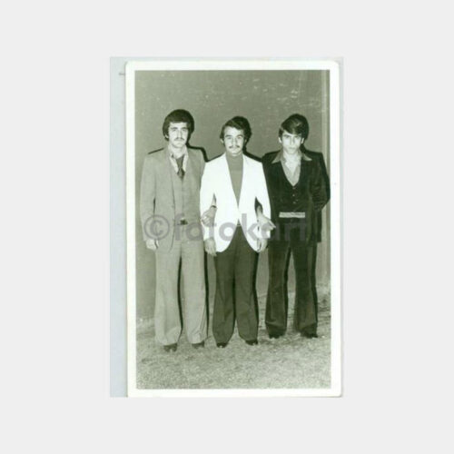 1974 Uzun Saç Modası Gençler Fotoğraf