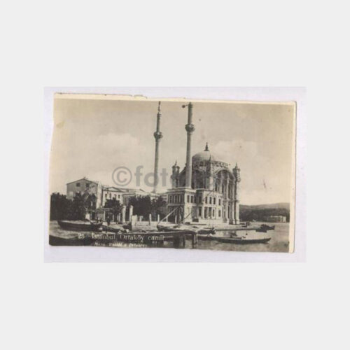 1929 Ortaköy Camii Görünüş Fotokart