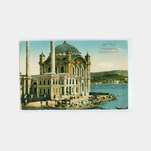 1925 Ortaköy Camii Görünüş Kartpostal