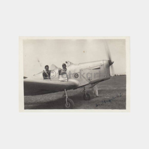1951 Türk Uçak Havacılık Planör 2 Adet Fotoğraf