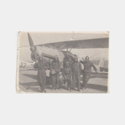 1938 Uçak ve Pilot Fotoğraf
