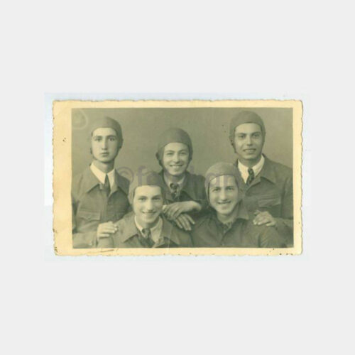 1940 Planör Uçak Öğrenci Kursiyer Fotoğraf