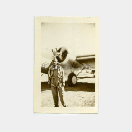 1940 Uçak ve Pilot Konulu Fotoğraf