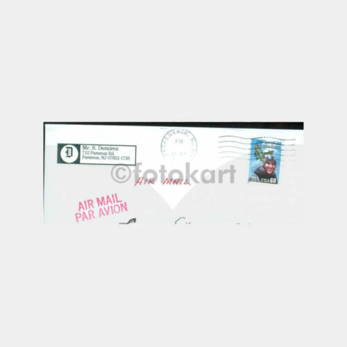 1998 ABD - Uçak ve Pilot Konulu Pullu Zarf