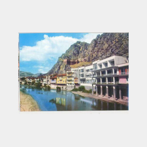 Amasya Yeşilırmak ve Şehir Kulübü Kartpostal