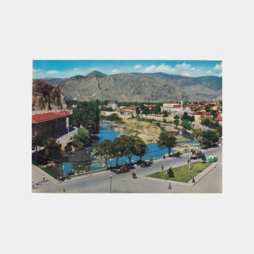 1975 Amasya Yeşilırmak Görünüş Kartpostal