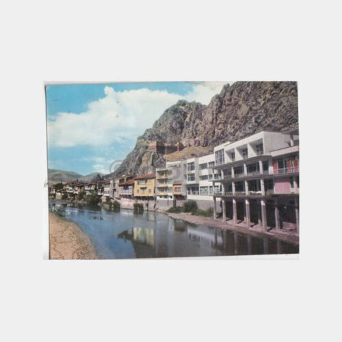1967 Amasya Yeşilırmak Damgalı Kartpostal