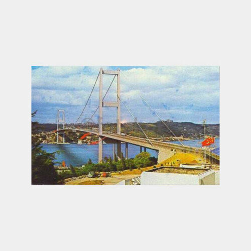 Boğaziçi Köprüsü -Açılış Öncesi- Kartpostal