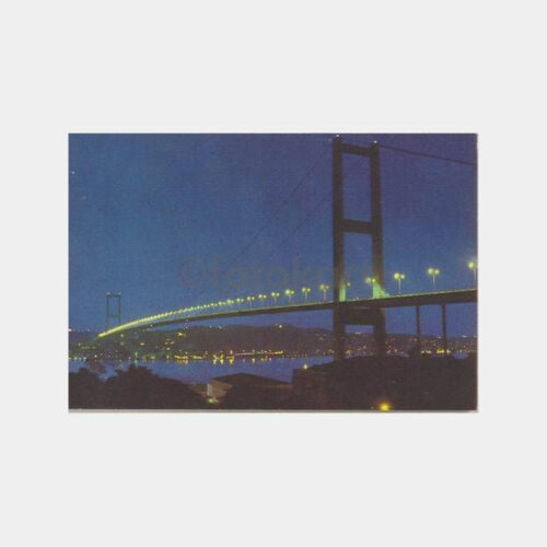 Boğaziçi Köprüsü Gece Görünüm Kartpostal