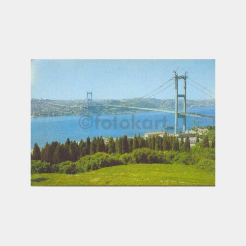 Boğaziçi Köprüsü ve Beylerbeyi Kartpostal